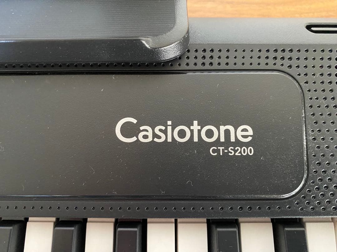 CASIO Casiotone CT-S200BK 22年製