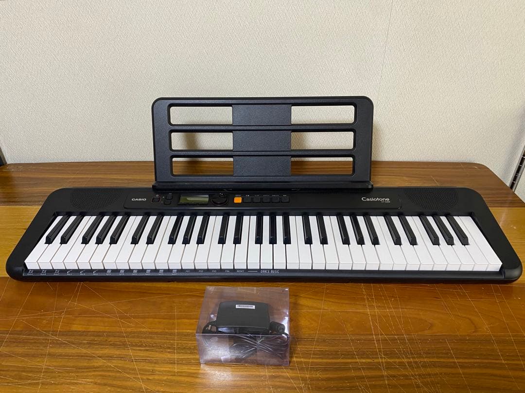 CASIO Casiotone CT-S200BK 22年製