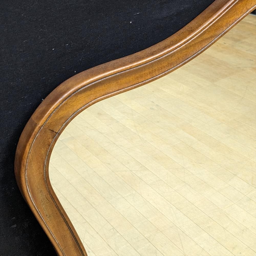 ドレクセル ヘリテイジ　Touraine　マホガニー　壁掛け　ウォールミラー