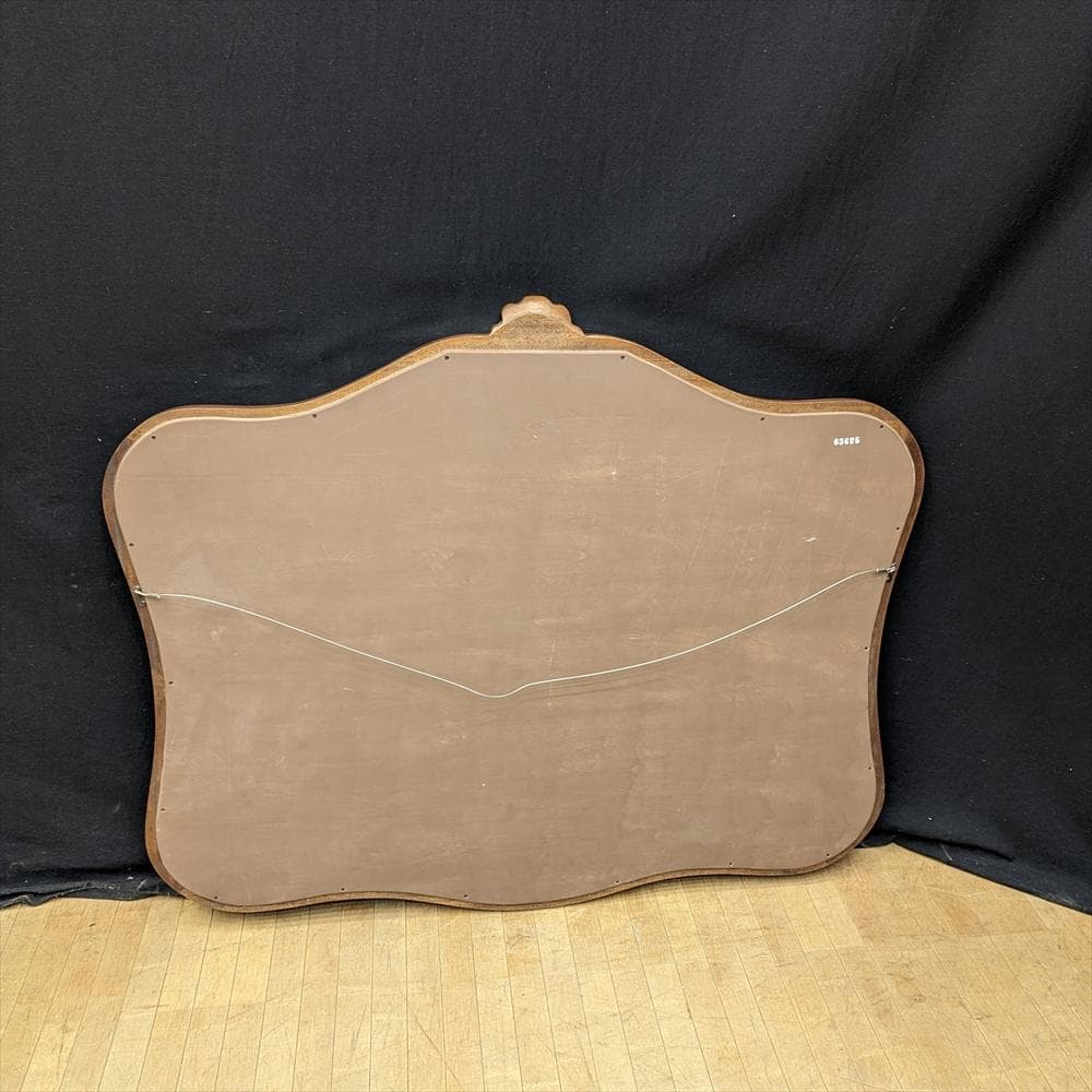 ドレクセル ヘリテイジ　Touraine　マホガニー　壁掛け　ウォールミラー