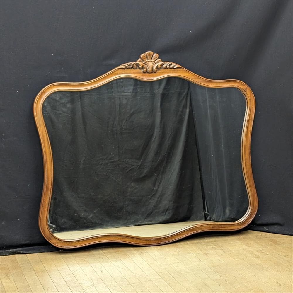 ドレクセル ヘリテイジ　Touraine　マホガニー　壁掛け　ウォールミラー