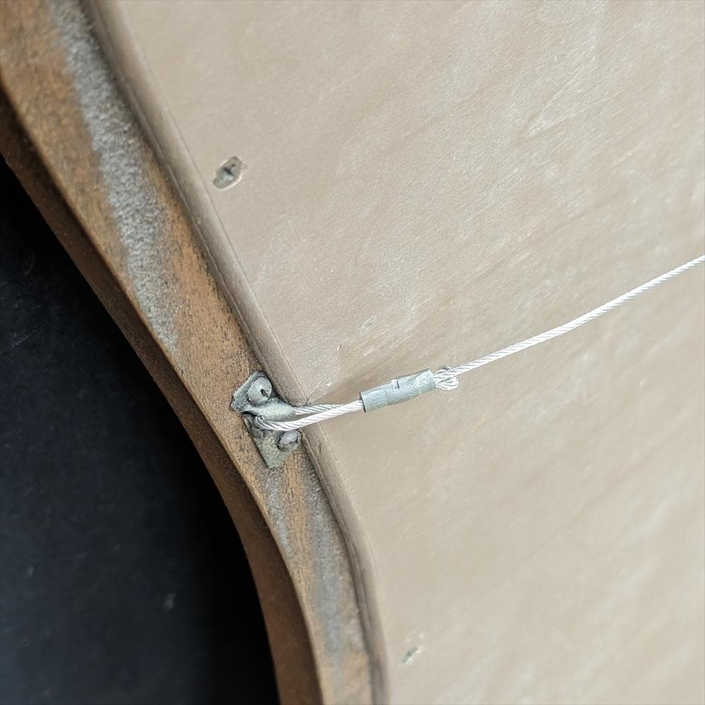 ドレクセル ヘリテイジ　Touraine　マホガニー　壁掛け　ウォールミラー