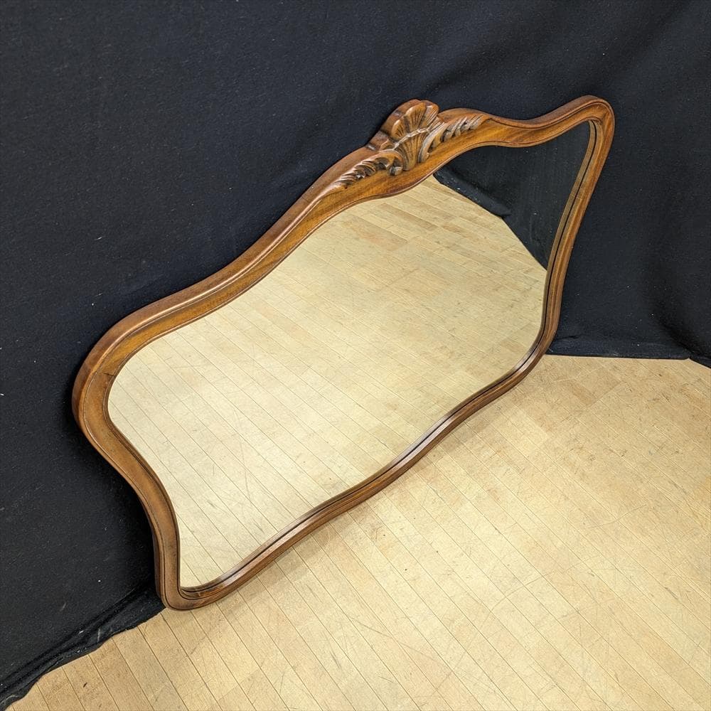 ドレクセル ヘリテイジ　Touraine　マホガニー　壁掛け　ウォールミラー