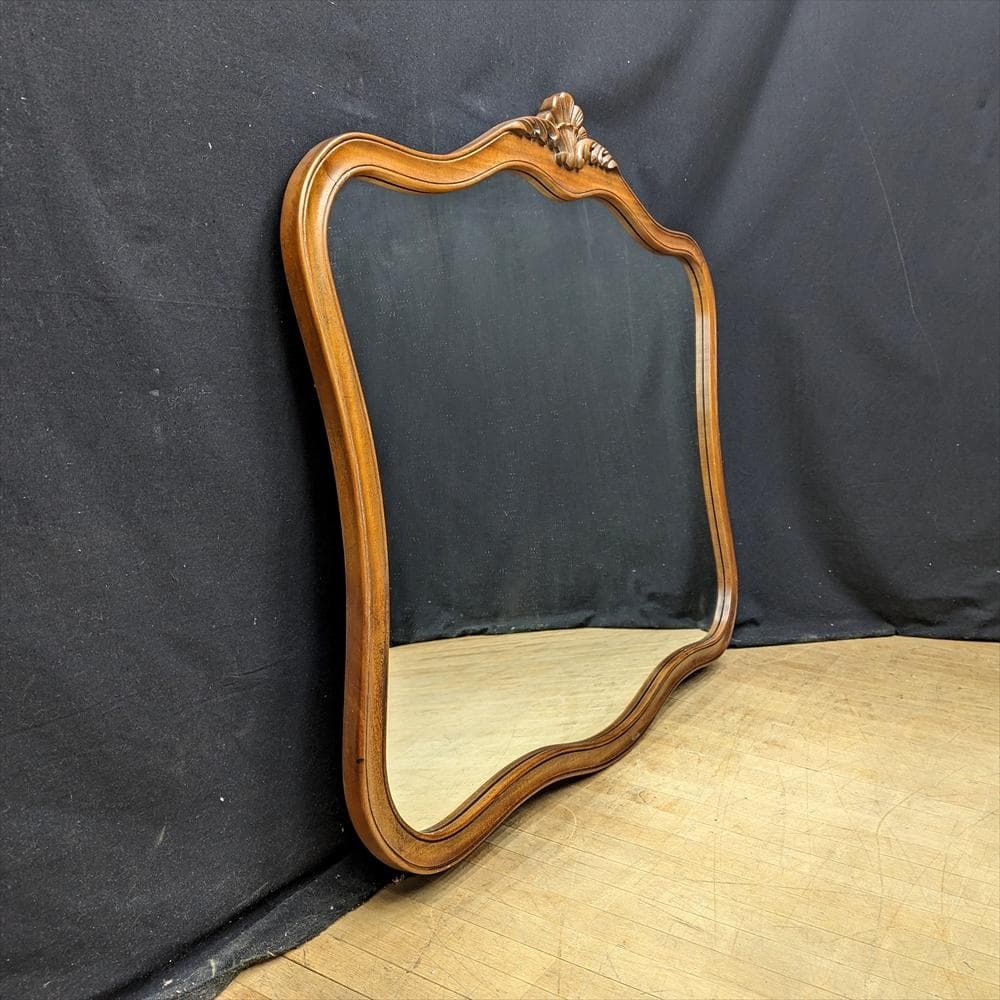 ドレクセル ヘリテイジ　Touraine　マホガニー　壁掛け　ウォールミラー