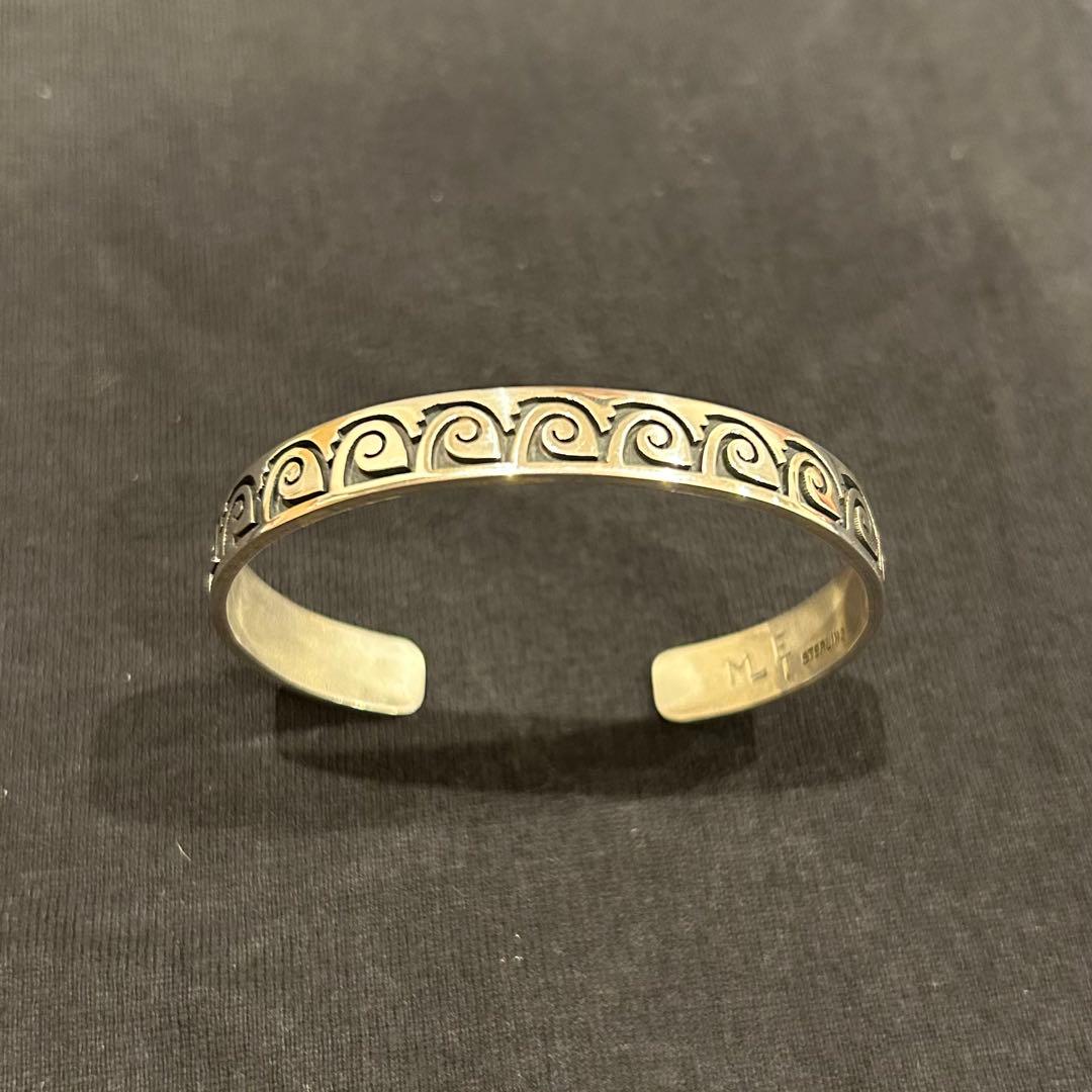 HOPI/ホピ族 Effie Tawahongva作 オーバーレイ バングル