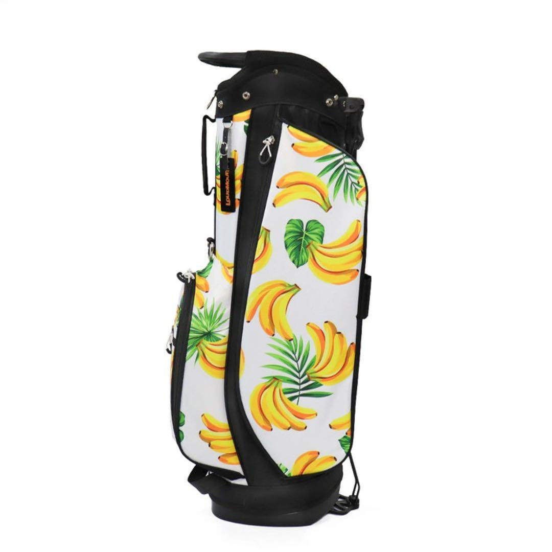 【新品】ラウドマウス キャディバッグ 8.5型 310 バナナホワイト 0031