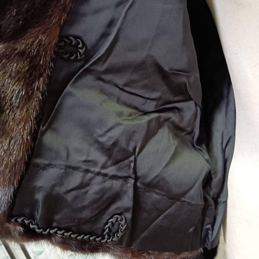 Black Jewel 毛皮 ダークミンク ブラック ショートコート