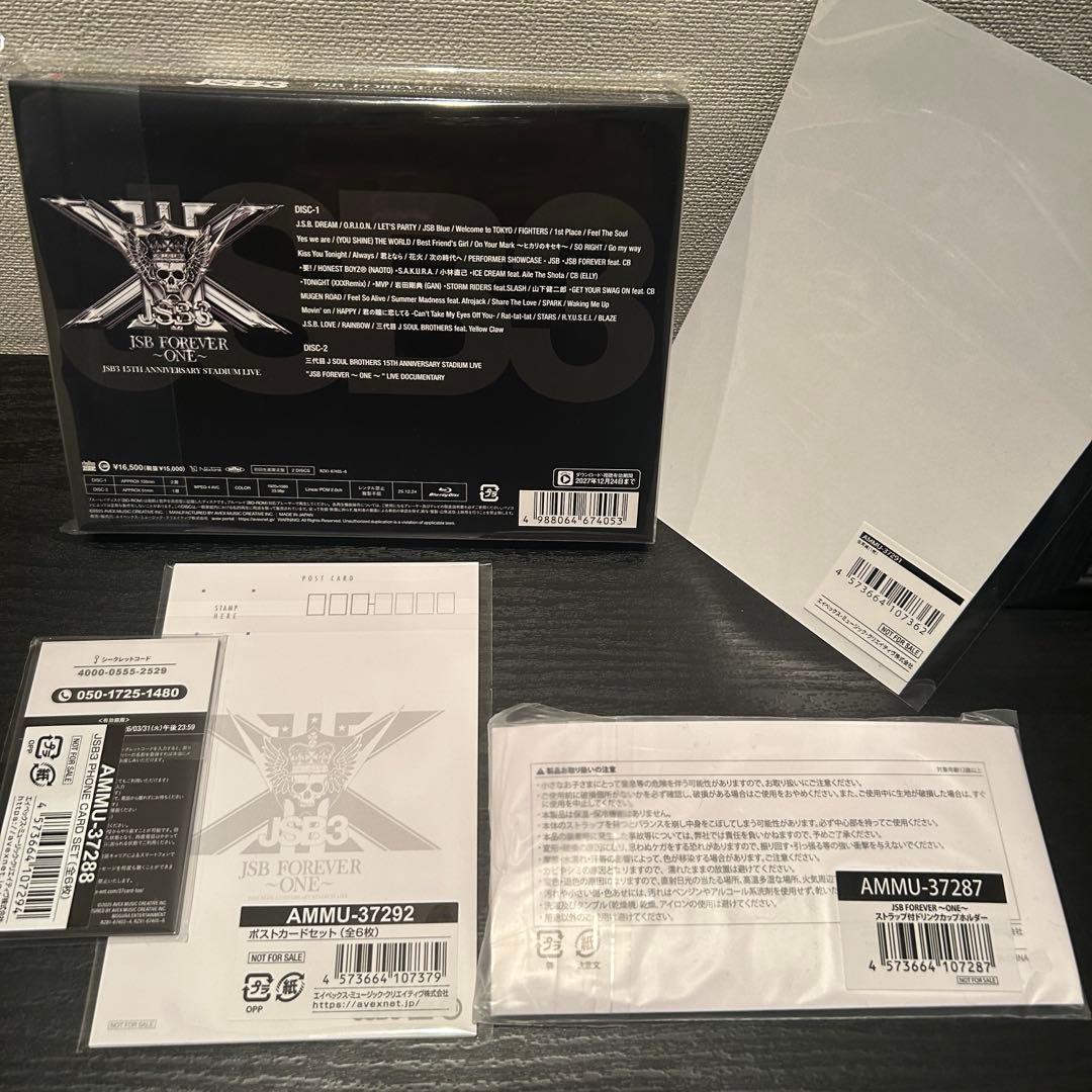 JSB3 JSB FOREVER BluRay2枚組ファンクラブ限定品
