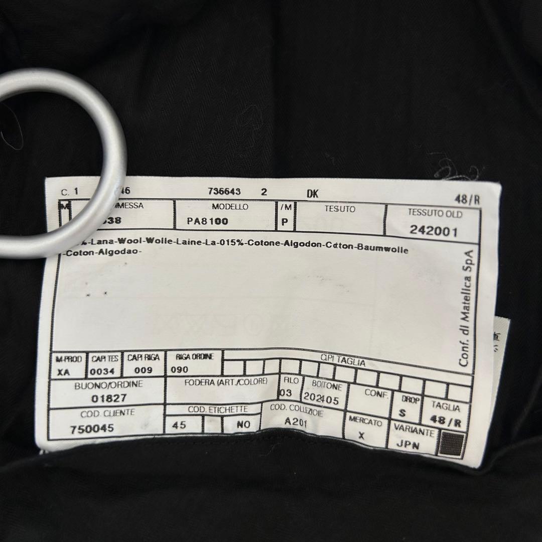 GIORGIO ARMANI COLLEZIONI ごま塩スラックス イタリア製