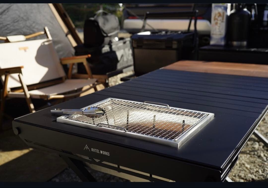 テーブル・チェア・ハンモック RATEL WORKS WOOD PANEL TABLE 120