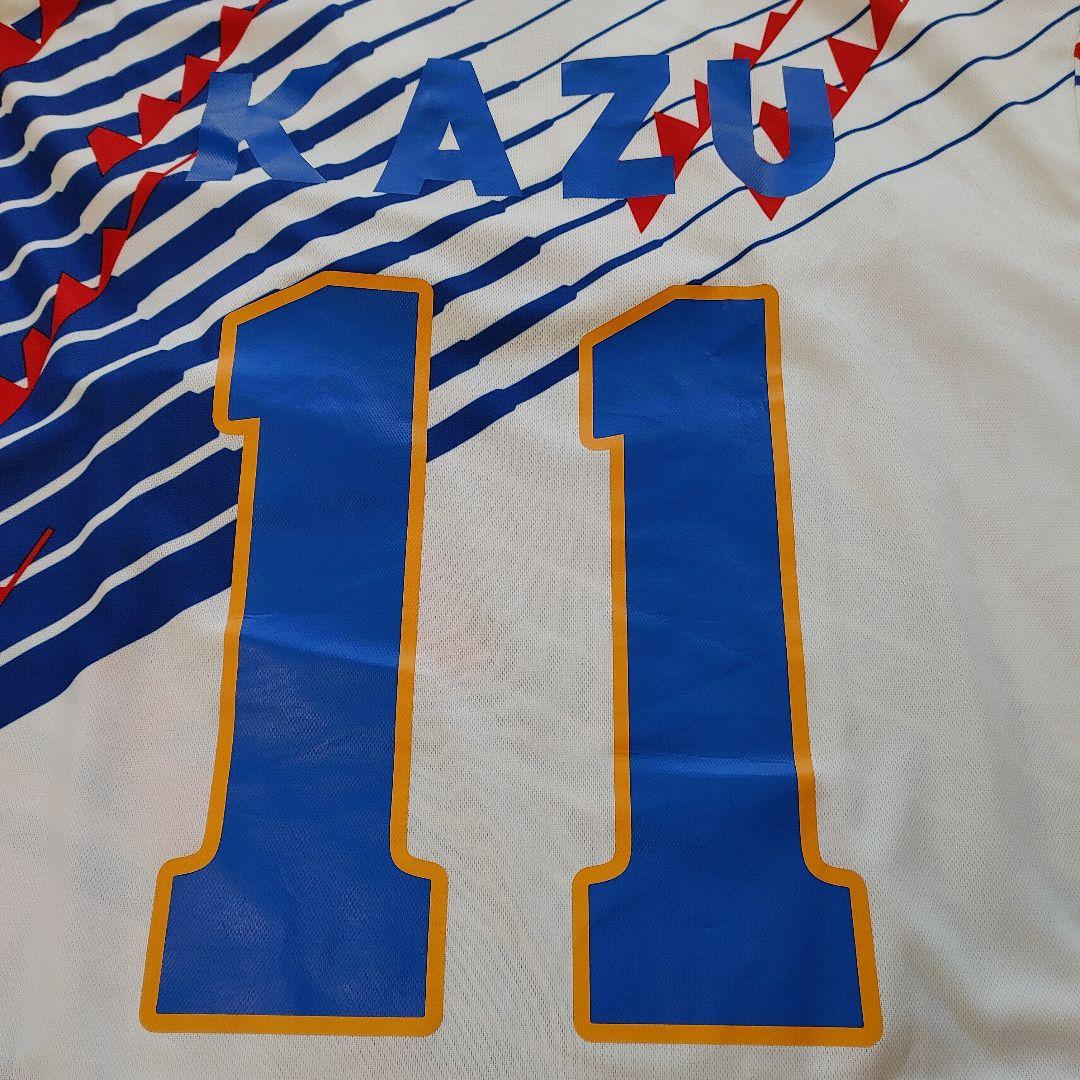 日本代表A　９４#11KAZU　半袖XＬサイズ白色