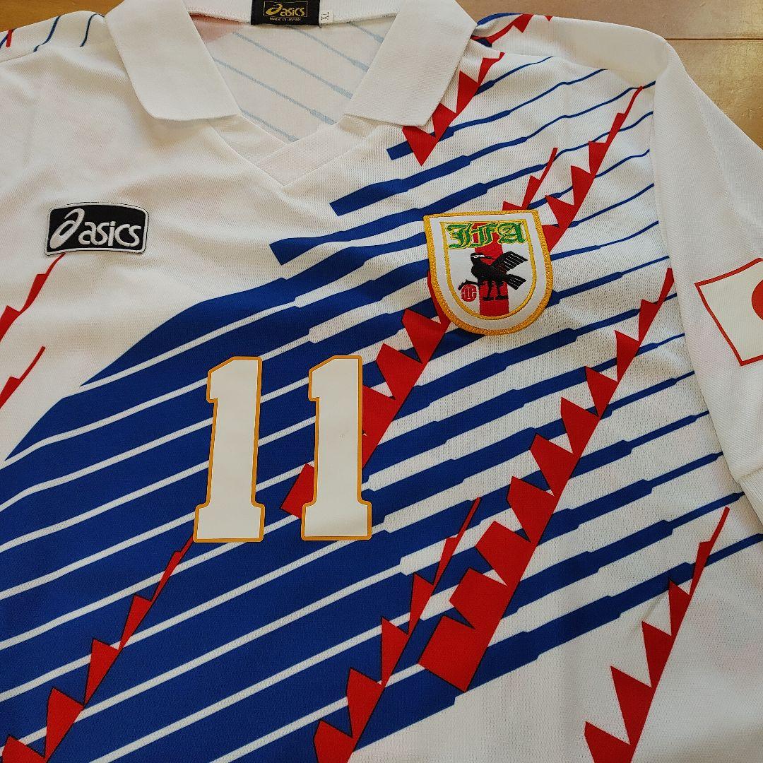 日本代表A　９４#11KAZU　半袖XＬサイズ白色