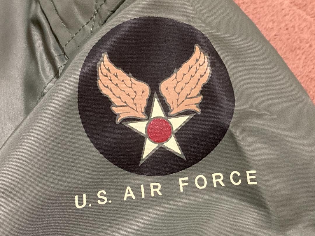 新品 1950's 初期型 L-2B USAFマーク セージ XL アメリカ空軍