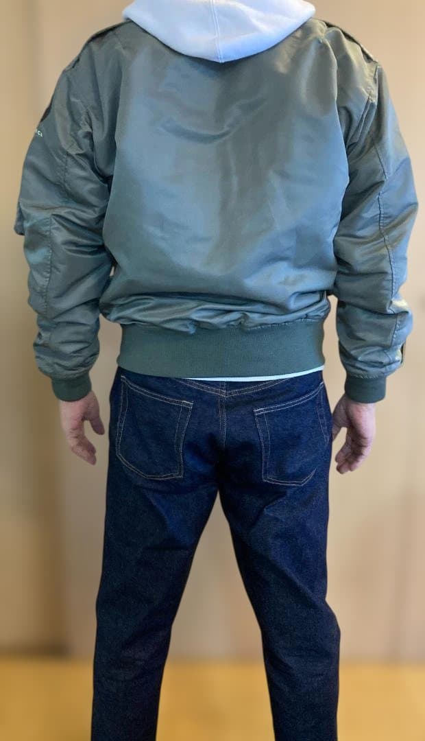 新品 1950's 初期型 L-2B USAFマーク セージ XL アメリカ空軍