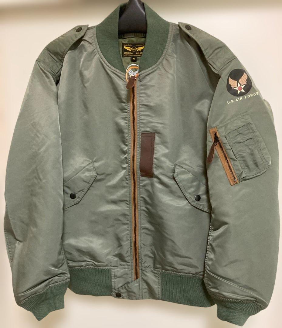 新品 1950's 初期型 L-2B USAFマーク セージ XL アメリカ空軍