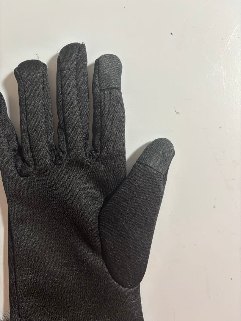 最終値下げ　CHANEL ブラック手袋 ファー付き