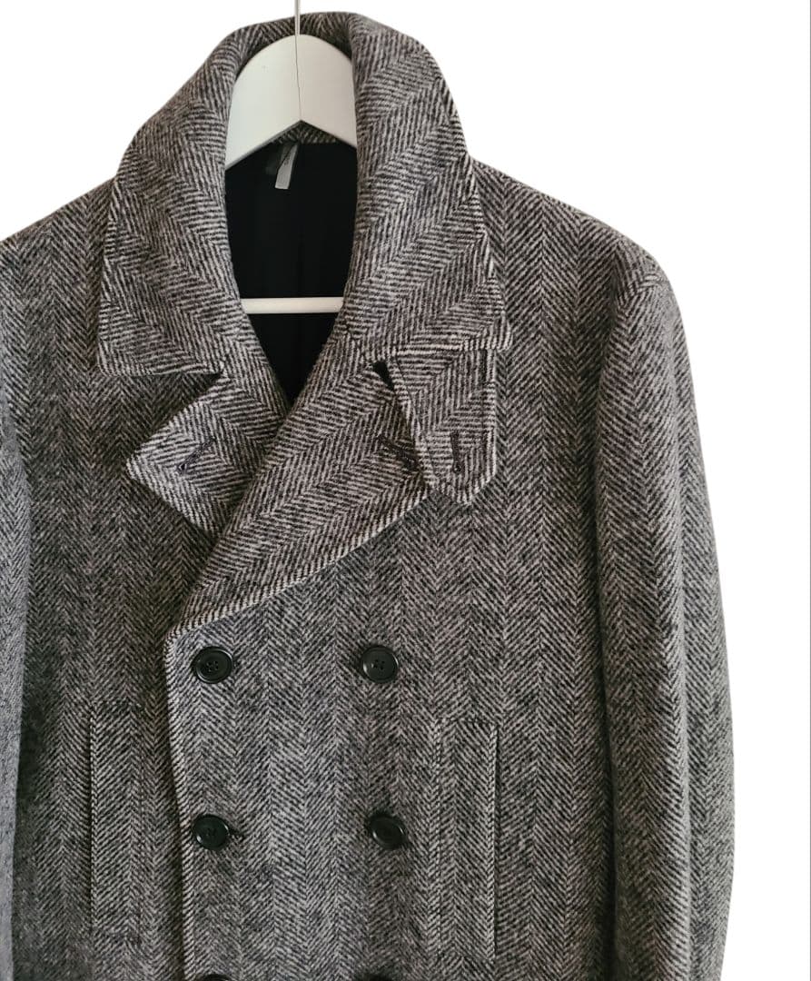 DIOR ディオール Pコート グレー size48