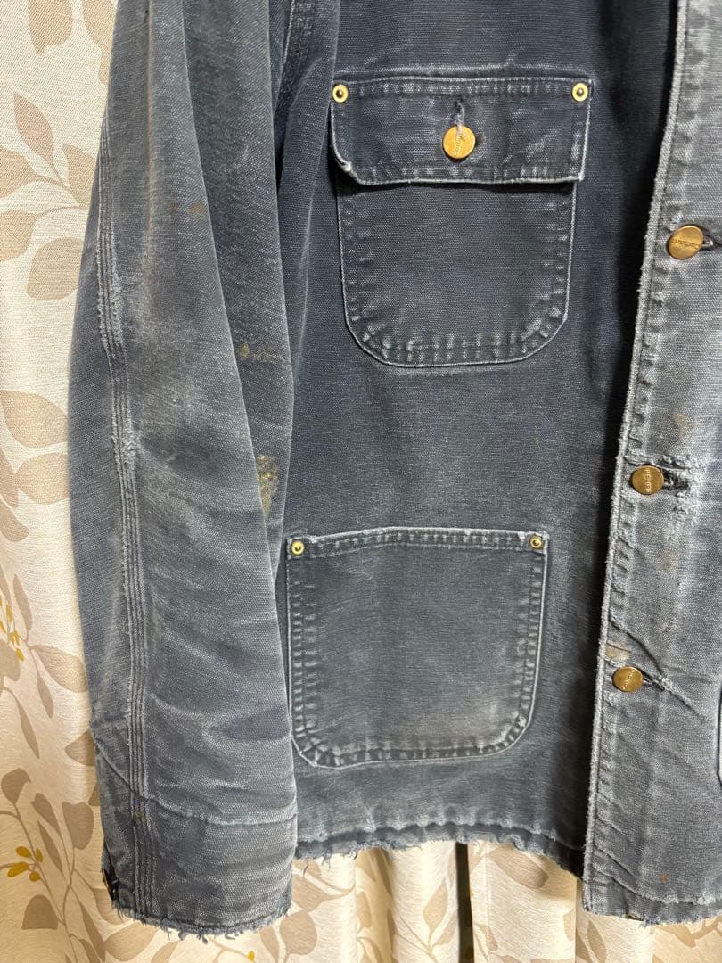 90's Carhartt ミシガンチョアコート ブラック　ovy好きな方へ