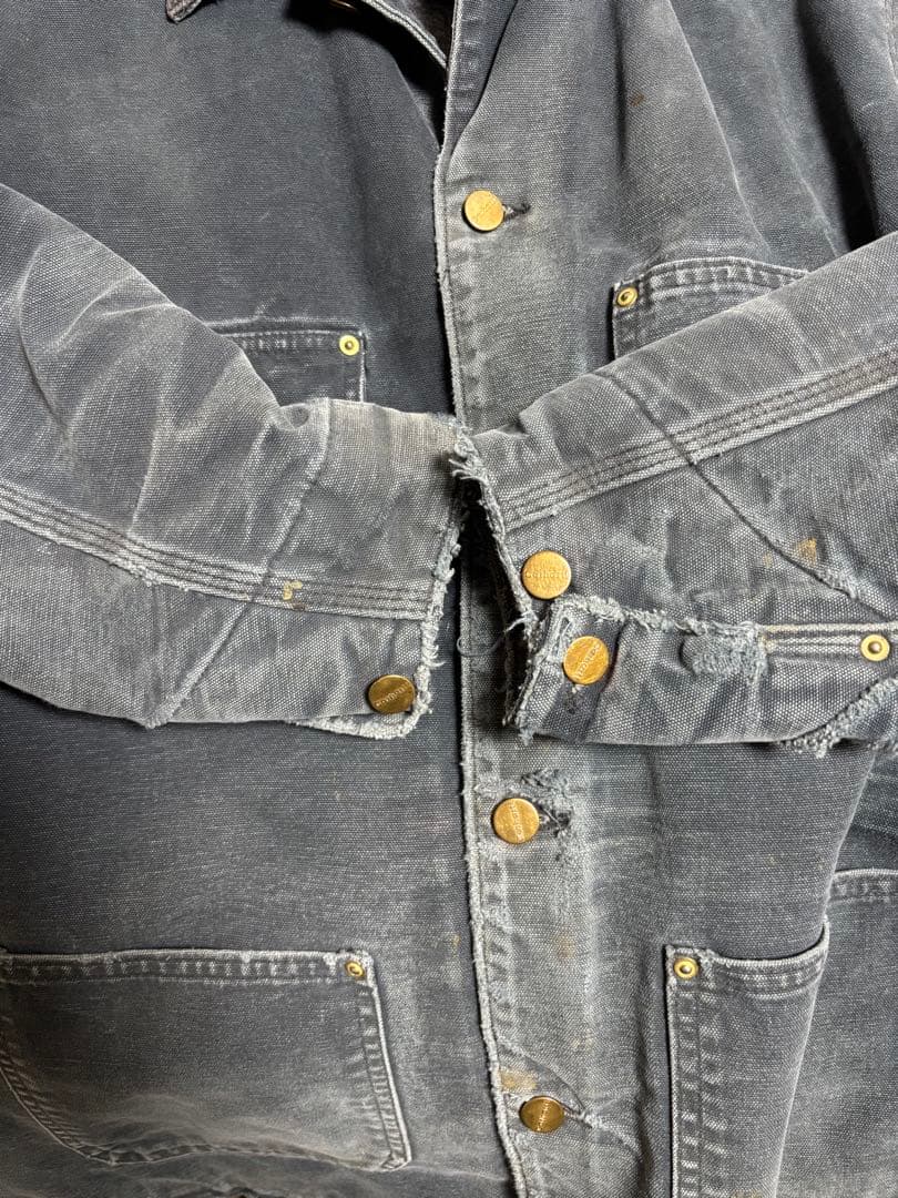 90's Carhartt ミシガンチョアコート ブラック　ovy好きな方へ