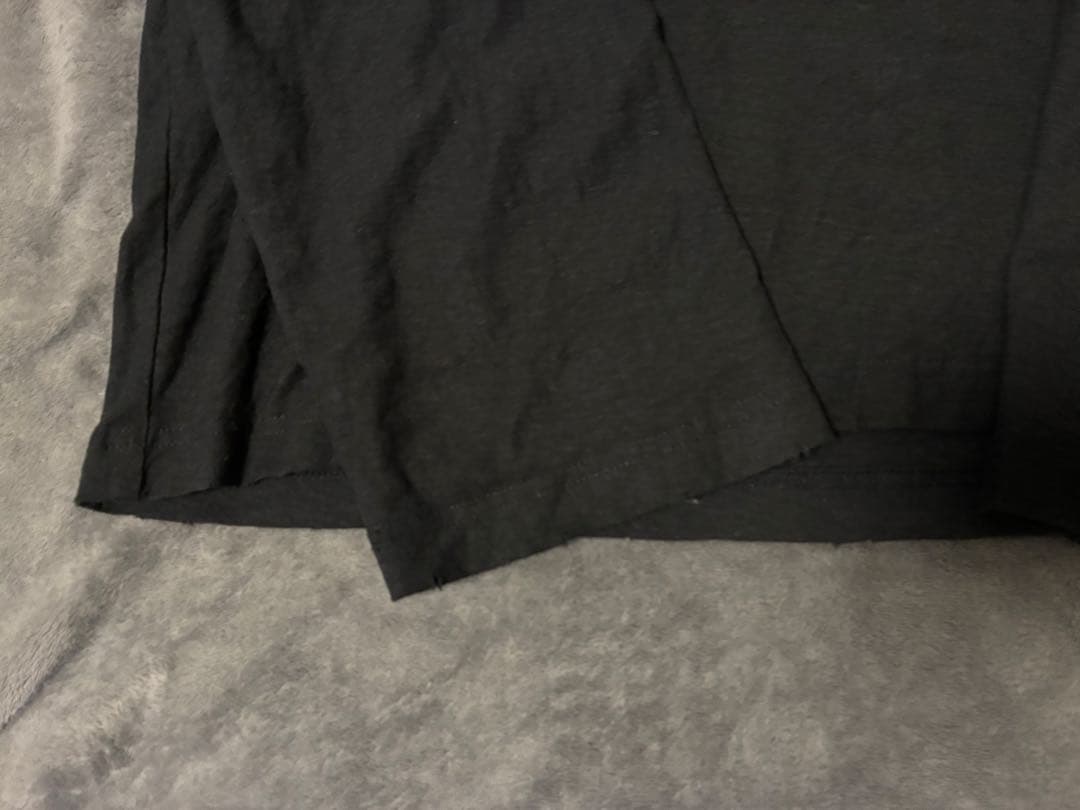 Acne Studios ロゴプリント　ロングスリーブTシャツ　ブラック　M