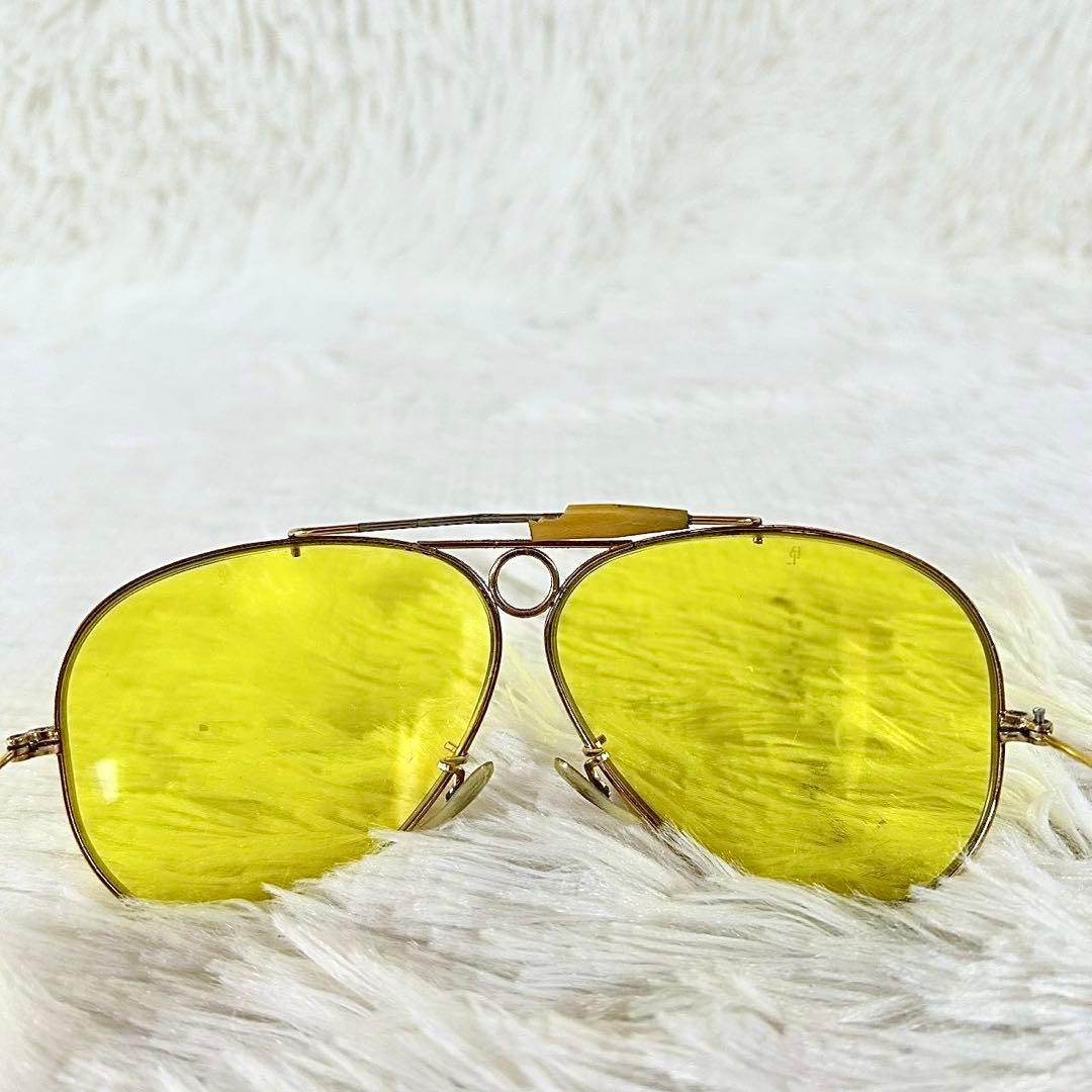 木村拓哉さん着用　Ray-Ban　シューター　ボシュロム　刻印　イエローレンズ