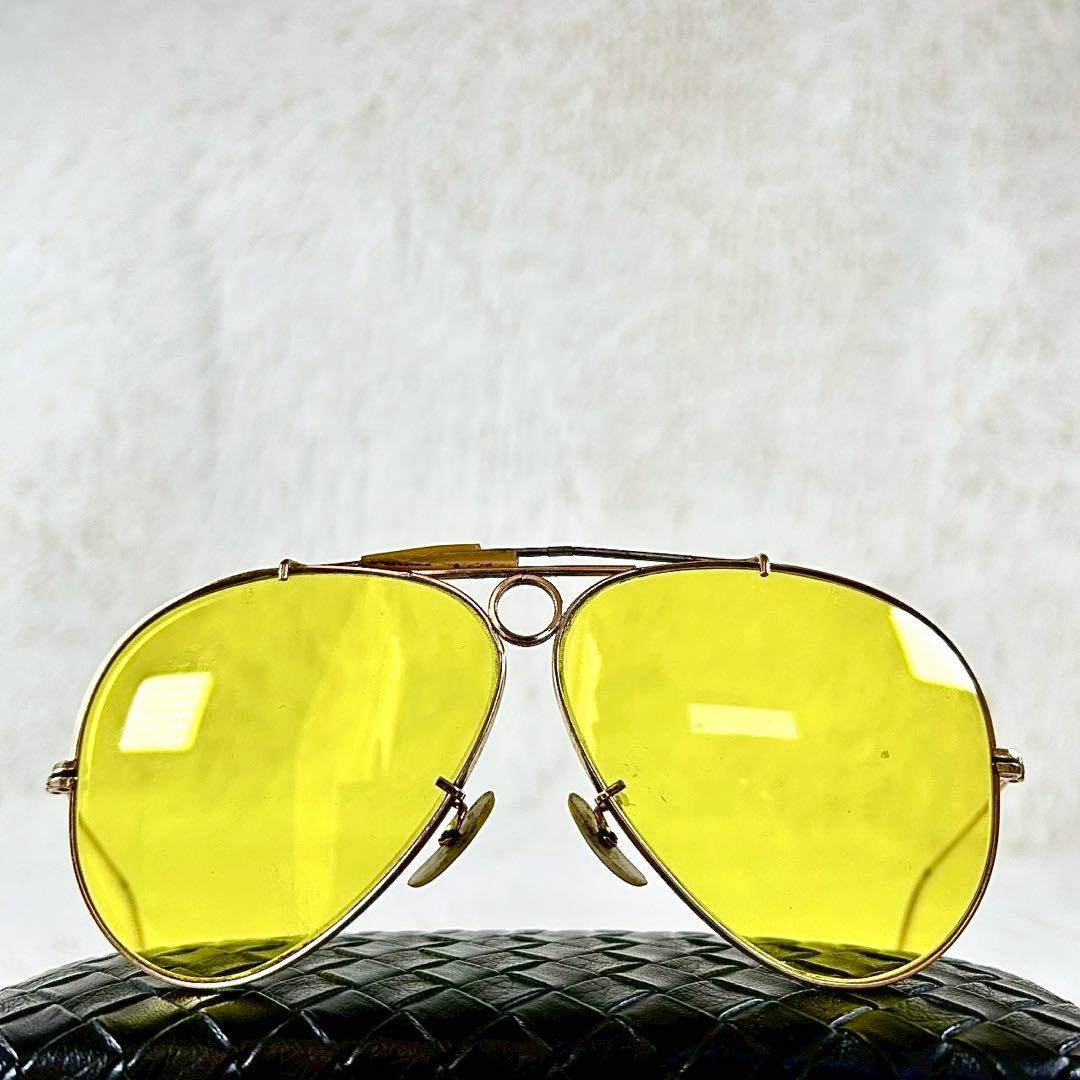 木村拓哉さん着用　Ray-Ban　シューター　ボシュロム　刻印　イエローレンズ