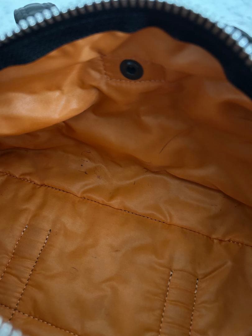 PORTER タンカー ブラック ナイロン Sミニドラム バッグ