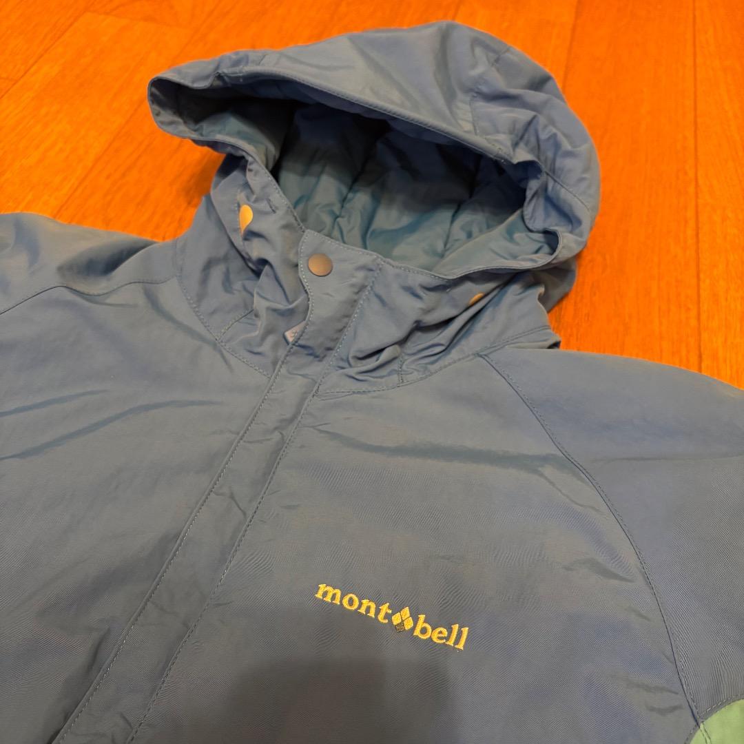 モンベル　パウダーライト ジャケット ビブ 上下セット 160cm