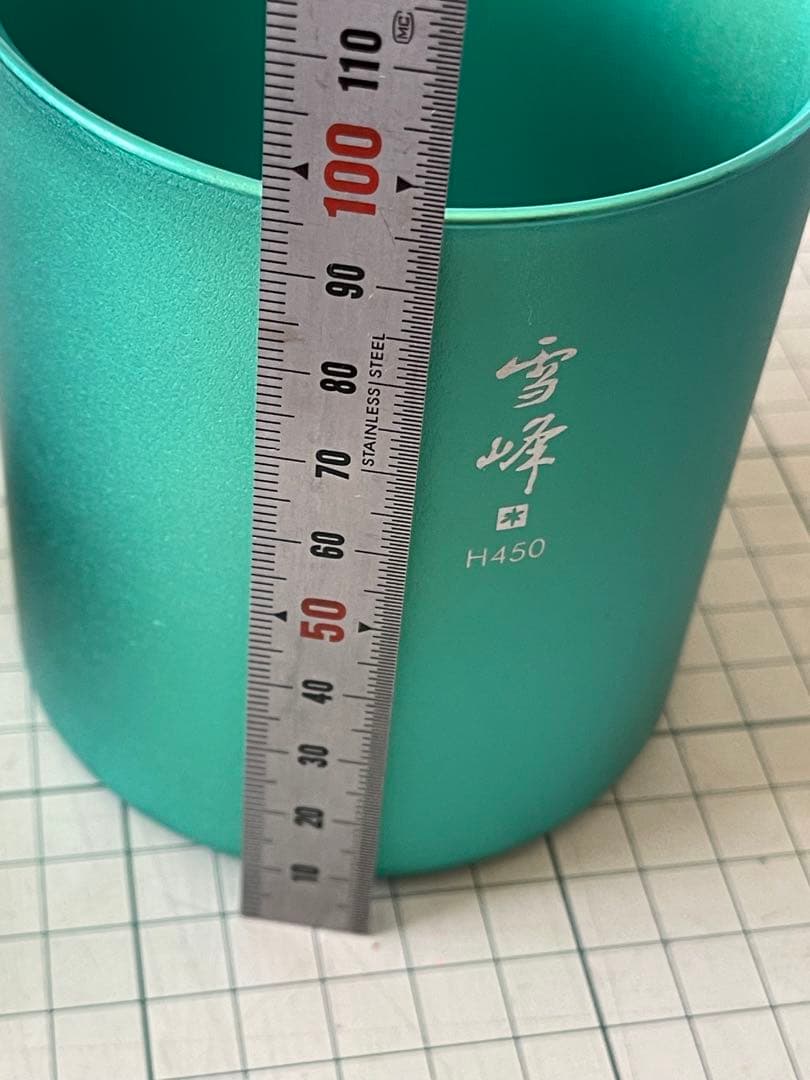 スノーピーク雪峰チタンマグカップ＆スプーン（限定カラー）