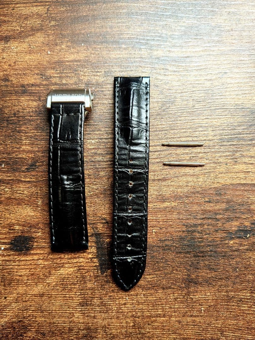ハミルトン 純正レザーベルト 20mm