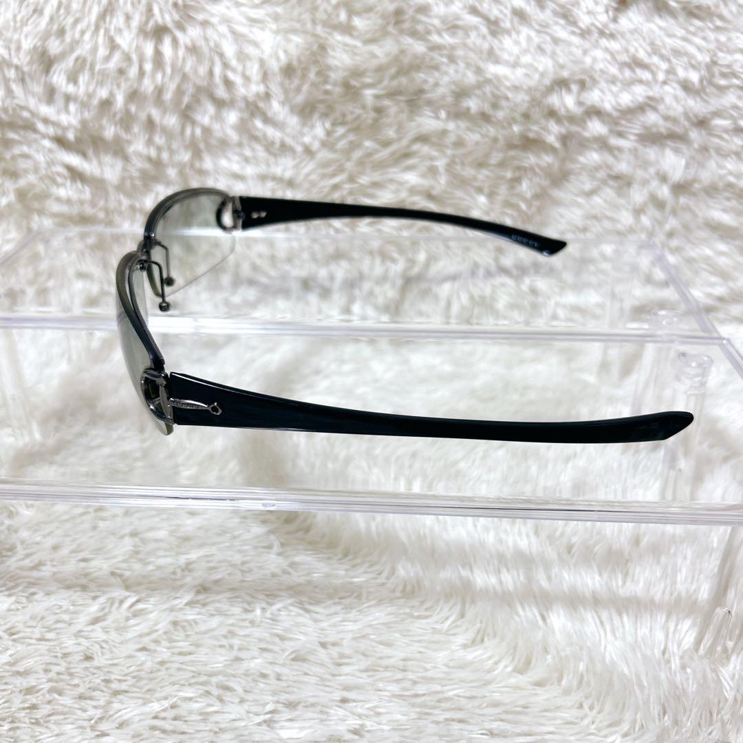 GUCCI グッチ サングラス カラーレンズ ブラック　ホースビット