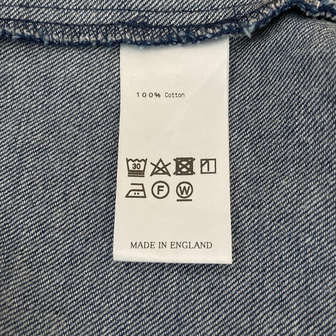 岡村裁縫店専用様♡ハイライズ　ブレーストラウザーズ サロペット　インディゴ