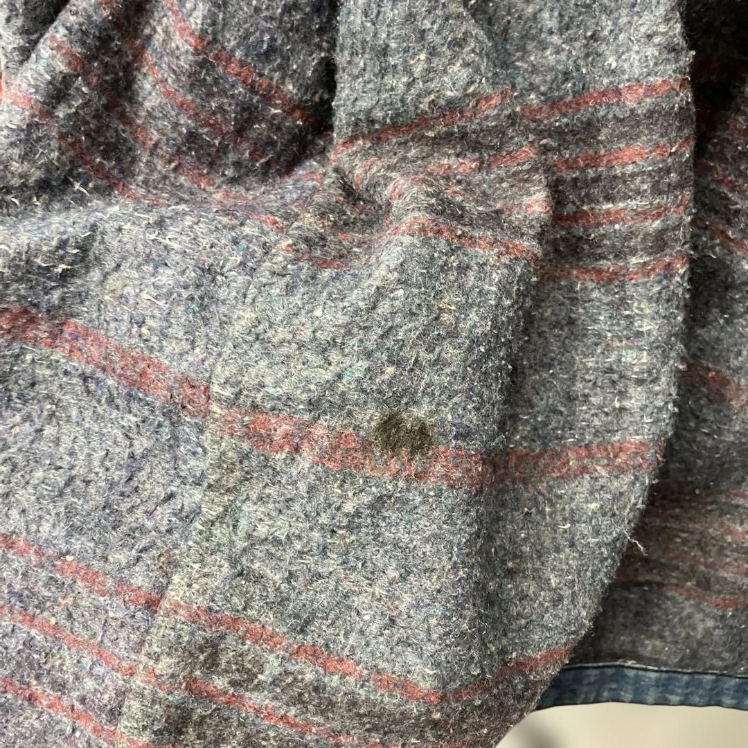 70s-80s USA製 BIG BEN デニムカバーオール コーデュロイ襟付き