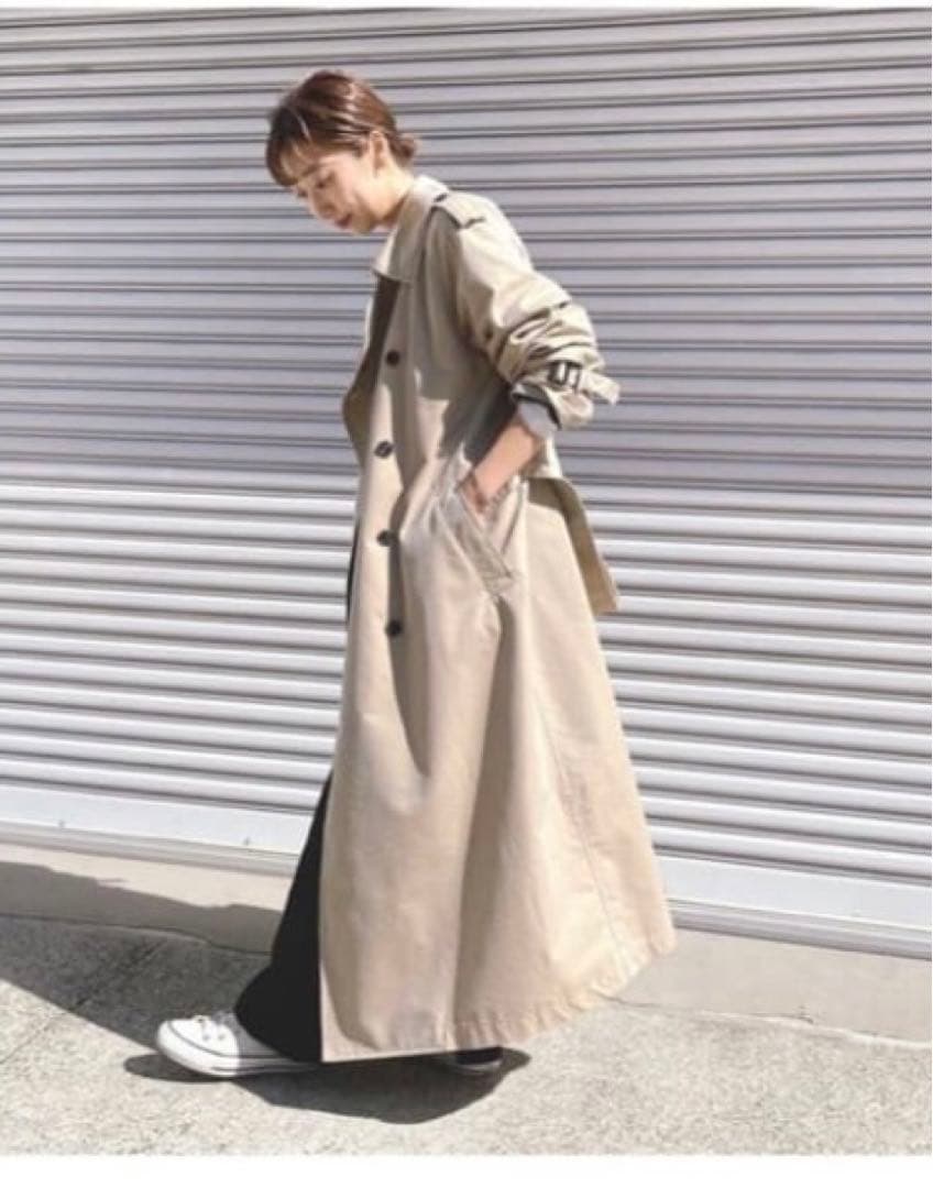 美品セイヒンカコウトレンチコート