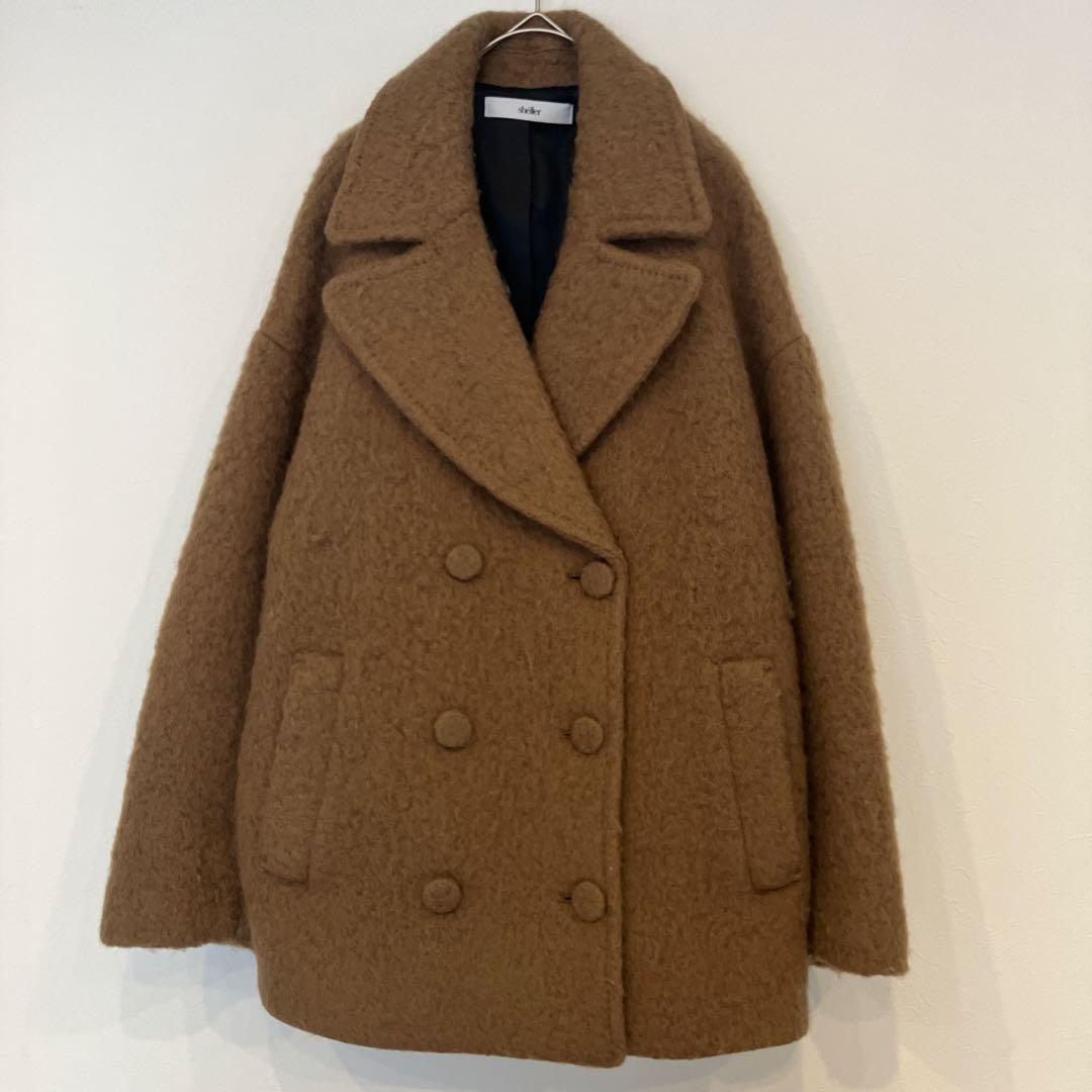 シェリエ　Handmade stitch wool jacket coat