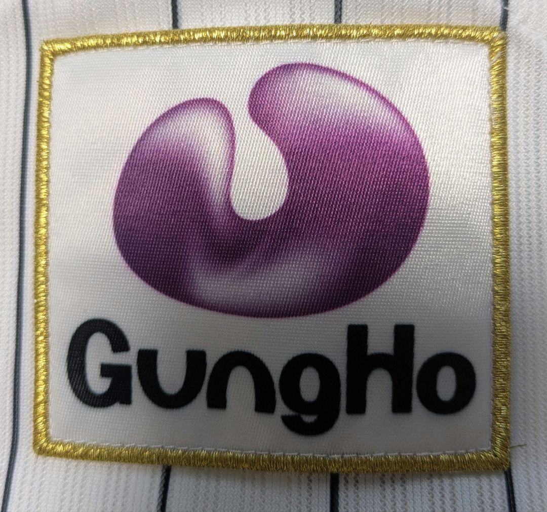 千葉ロッテマリーンズ　吉井理人　レプリカユニホーム　Mサイズ　刺繍仕様　ホーム用