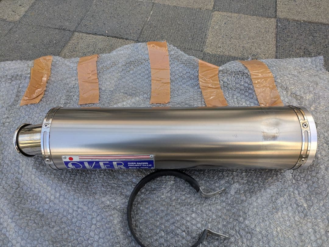 ZRX1200r OVER スリップオンマフラー