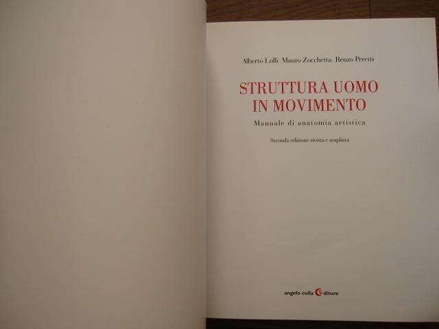 アート・デザイン・音楽 Struttura uomo in movimento