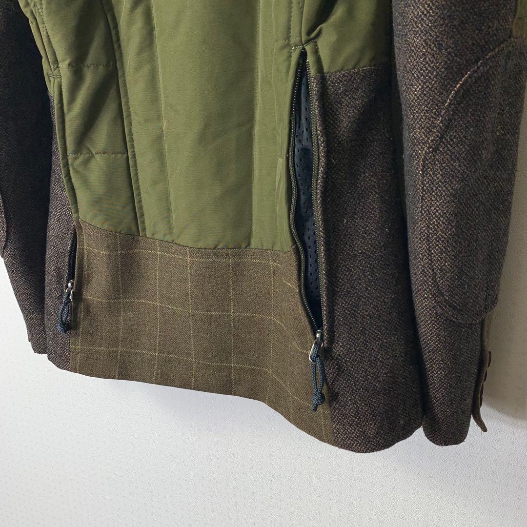 JUNYA WATANABE 異素材切替 ジャケット リバーシブル テーラード