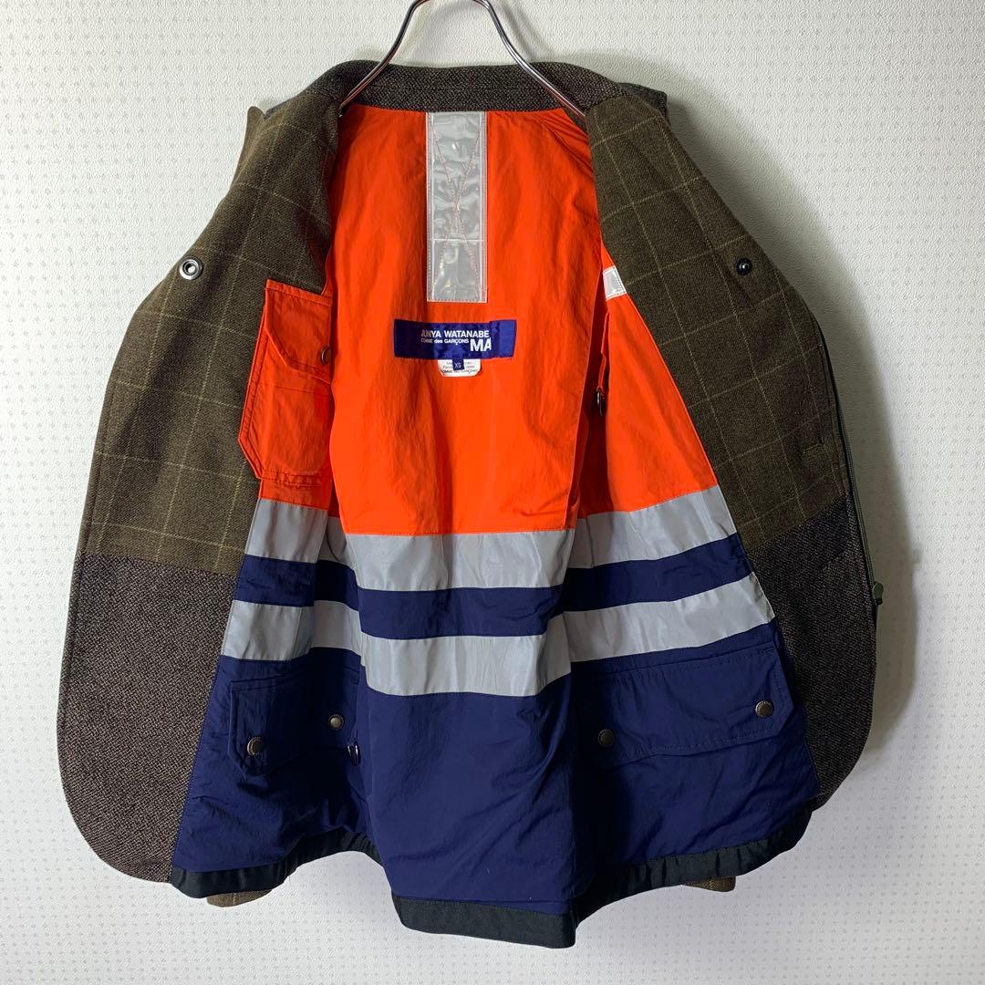 JUNYA WATANABE 異素材切替 ジャケット リバーシブル テーラード