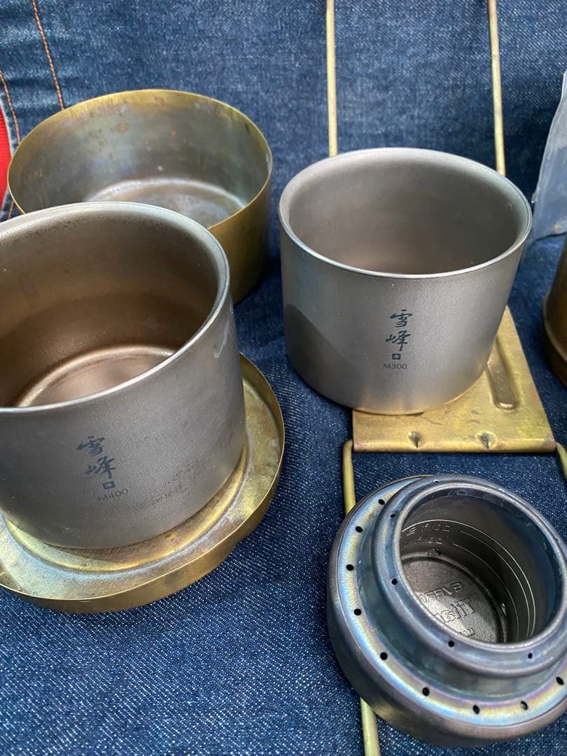 真鍮　ランチ　ボックス　野点