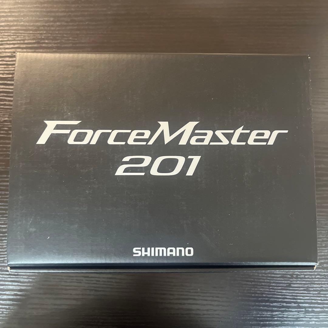 【新品未使用】 シマノ 22 フォースマスター 201 左ハンドル