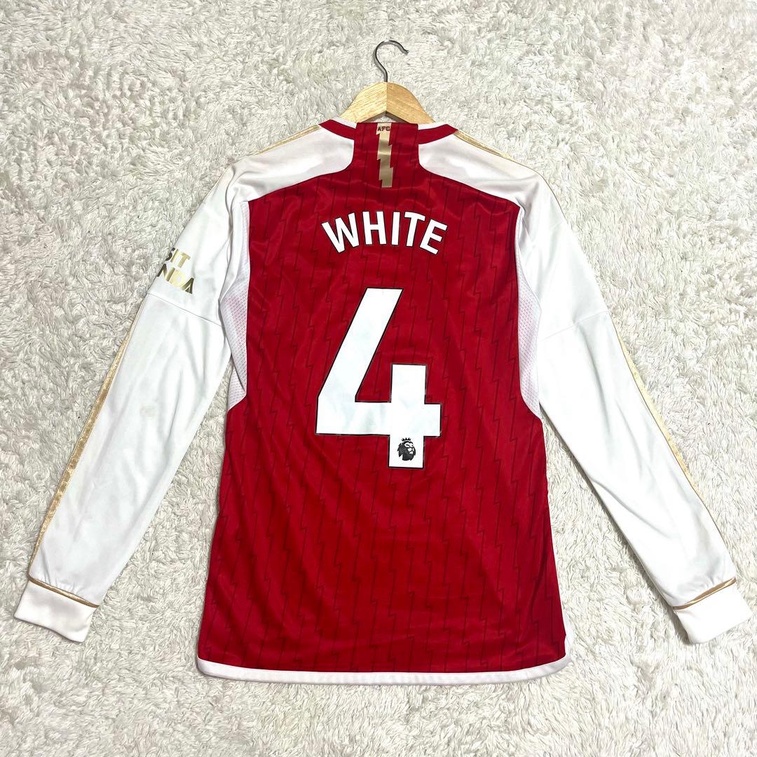 ✨入手困難✨アーセナル ベンホワイト ユニフォーム 長袖 ゲームシャツ