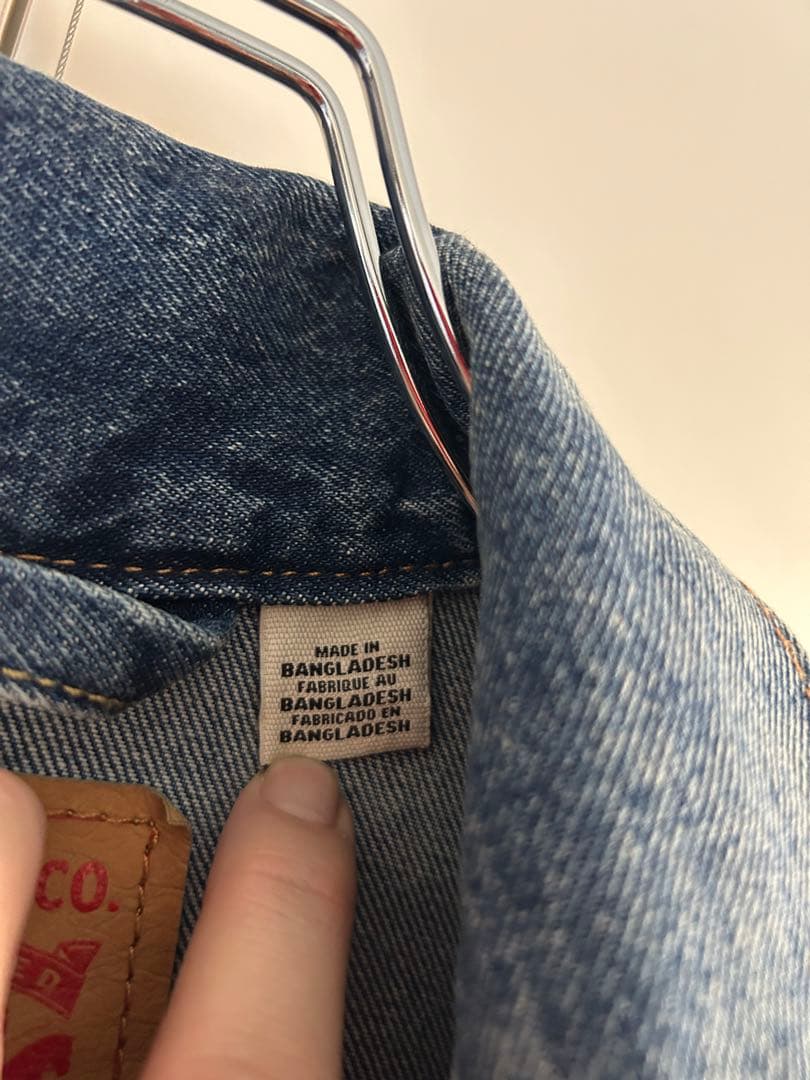 ね*こ様 リーバイス 2nd トラッカージャケット RELAXED M 実寸L相