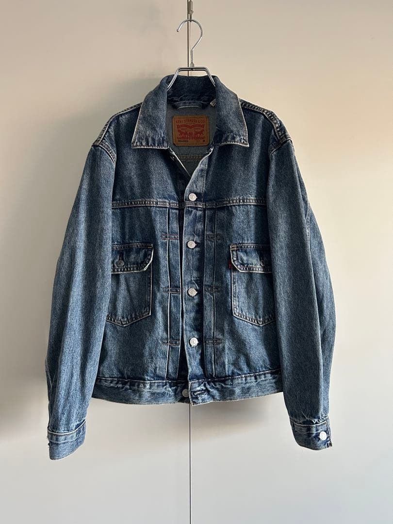 ね*こ様 リーバイス 2nd トラッカージャケット RELAXED M 実寸L相