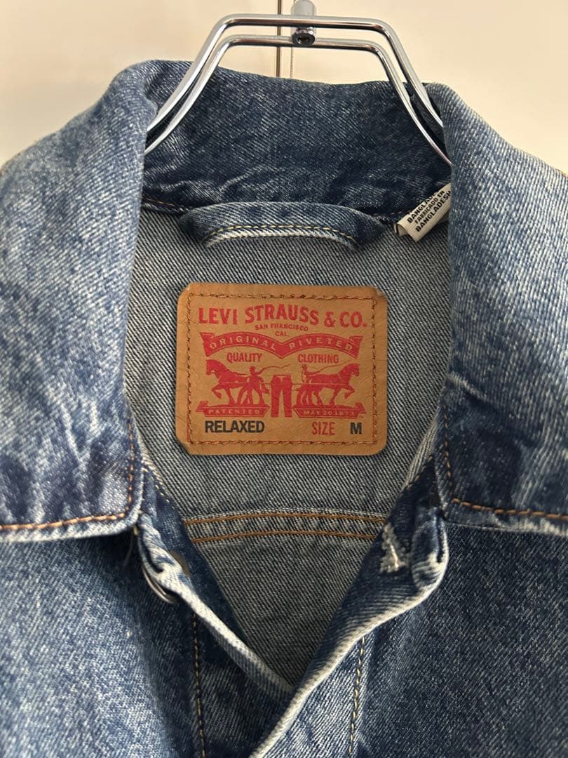 ね*こ様 リーバイス 2nd トラッカージャケット RELAXED M 実寸L相