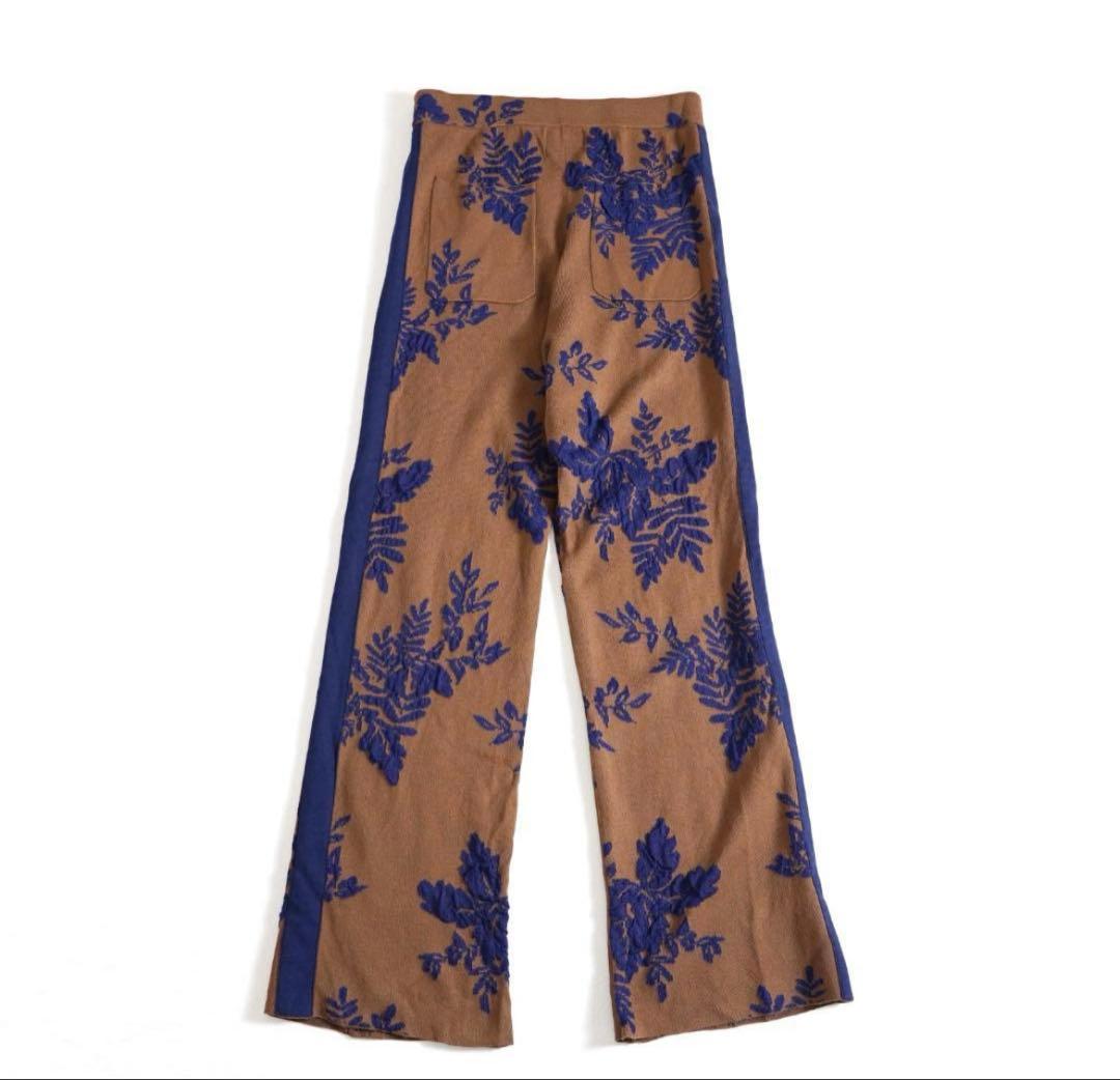 美品 トライト ジャーナルスタンダード フラワージャガードパンツ