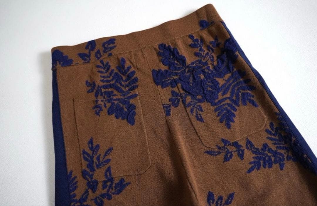 美品 トライト ジャーナルスタンダード フラワージャガードパンツ