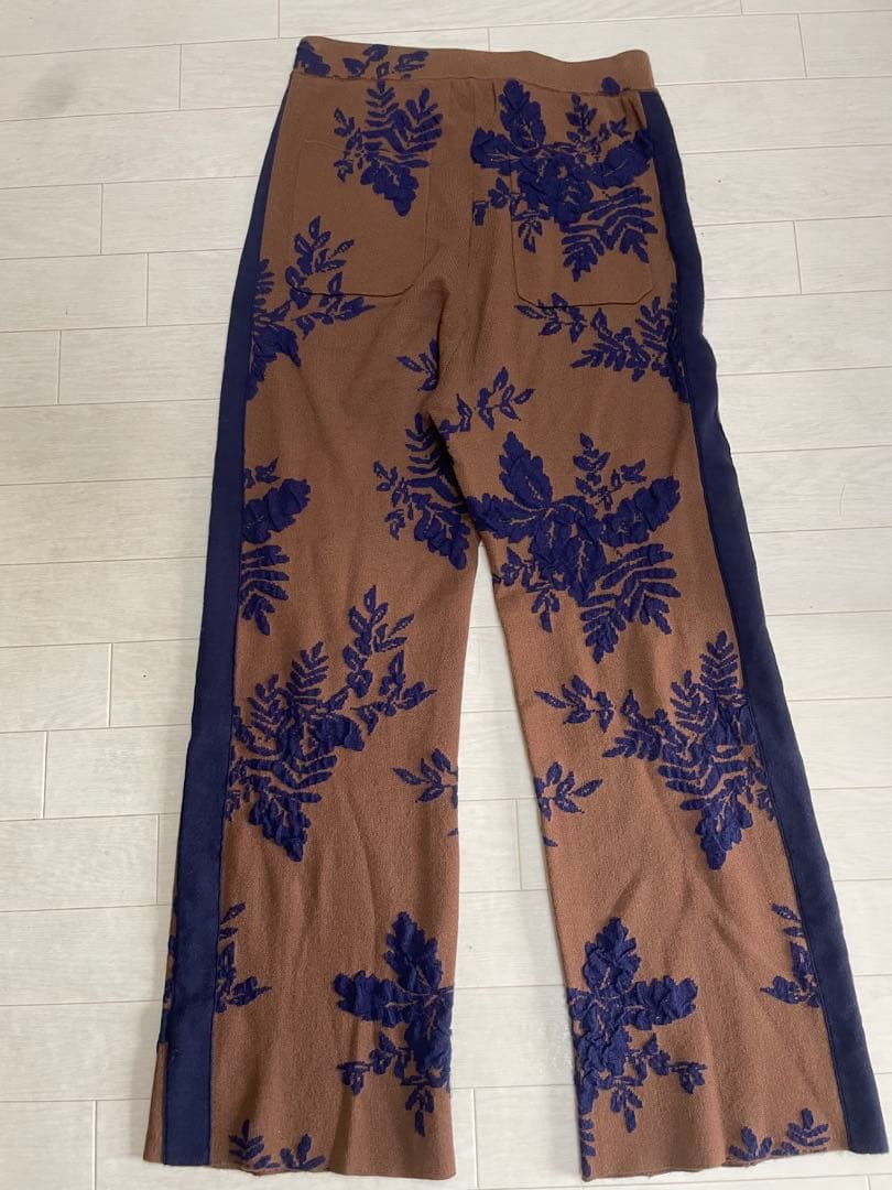 美品 トライト ジャーナルスタンダード フラワージャガードパンツ