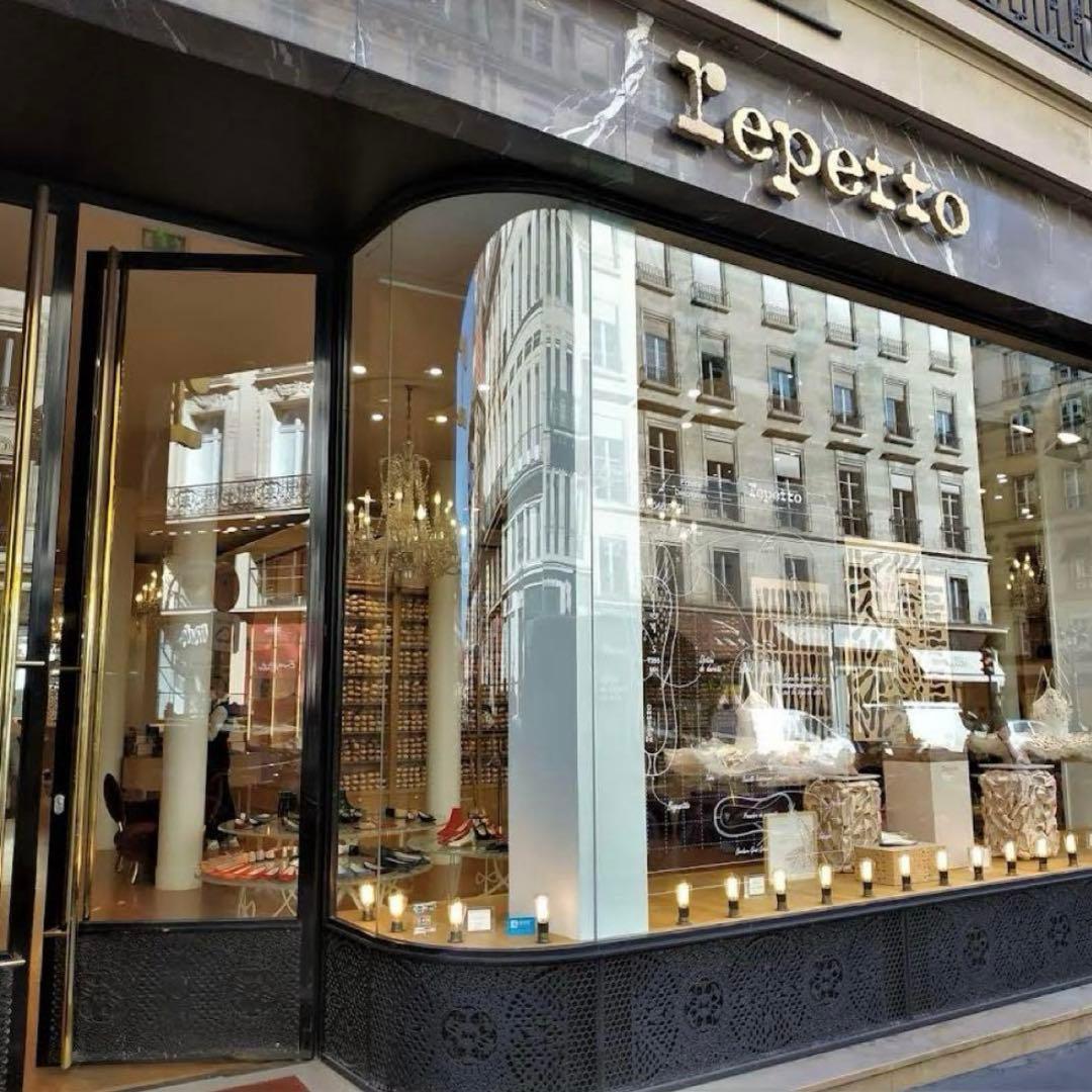 【repetto】レペット　パリ　バレエ　レッグウォーマー　リブニットレギンス